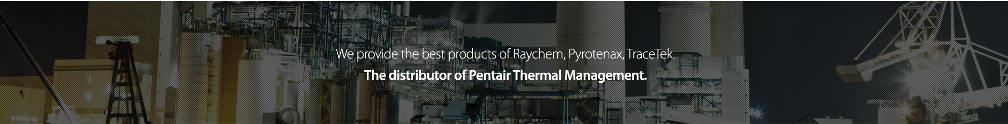 We are producing the best products of Raychem, pyrotenax, isopad, tracetex The representative of the United States Korea Tycothermal Controls.